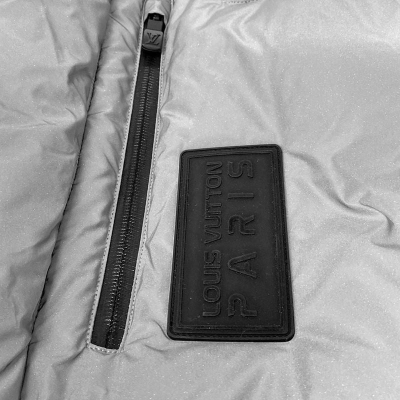 Louis Vuitton Down Jacket Size 44 M Men's Hgb02ein0 Gray Lame/winter Down