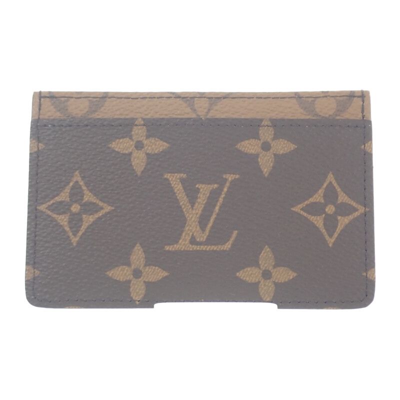 Louis Vuitton Porte Cult Surple M69161 Monogram Card Case Monogram Reverse