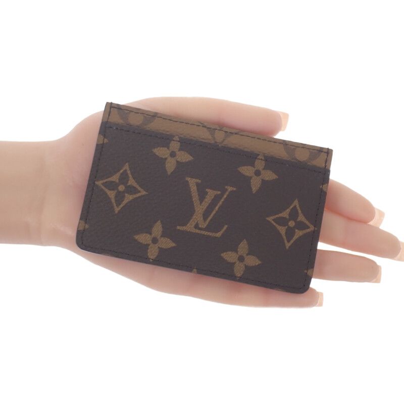 Louis Vuitton Porte Cult Surple M69161 Monogram Card Case Monogram Reverse