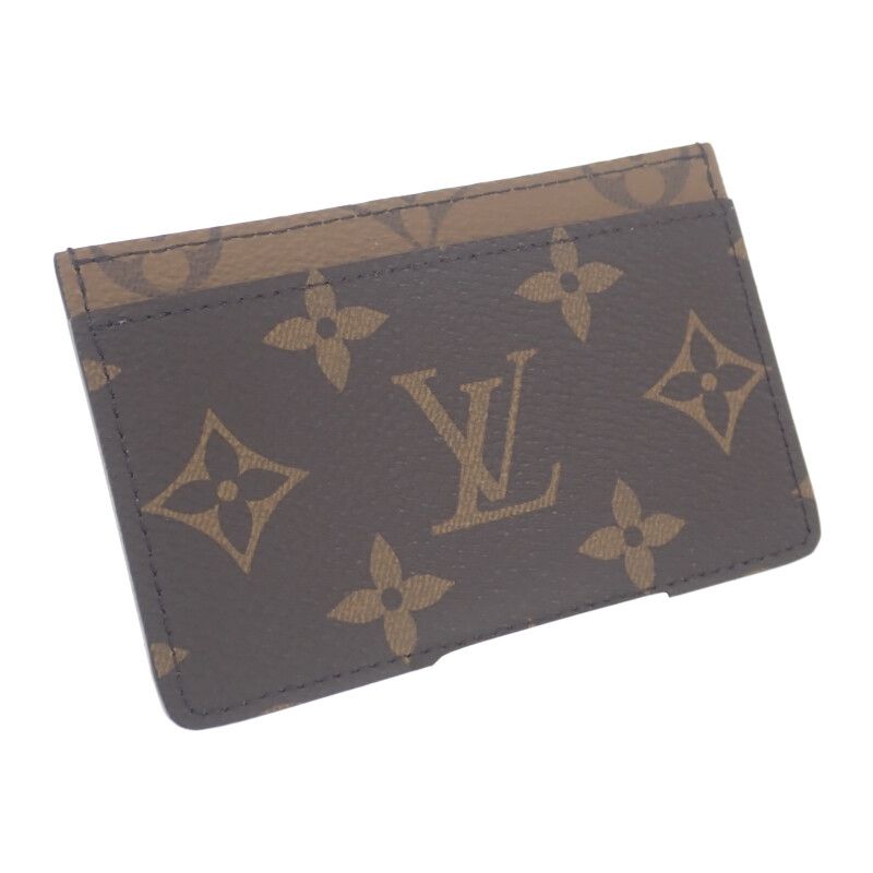 Louis Vuitton Porte Cult Surple M69161 Monogram Card Case Monogram Reverse