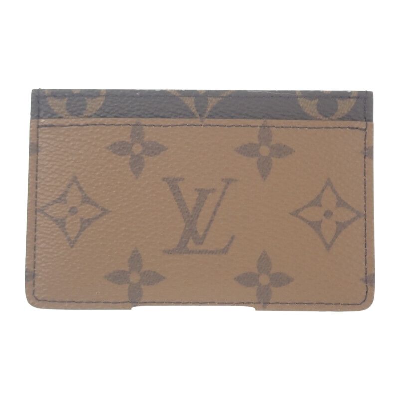 Louis Vuitton Porte Cult Surple M69161 Monogram Card Case Monogram Reverse