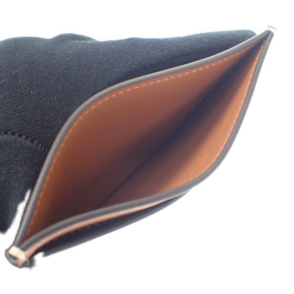 Celine Card Holder Print Triomphe Canvas 10b702cly.04lu Card Case Leather Brown