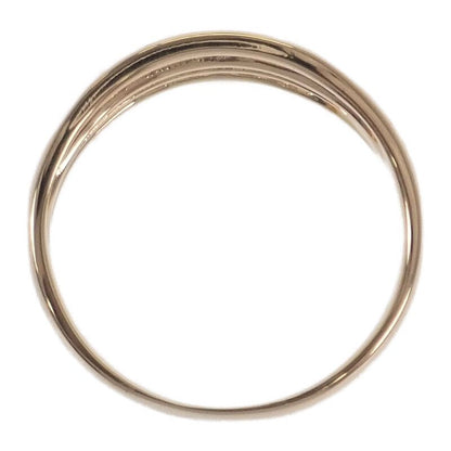 Celine Logo Ring 18K Yellow Gold 18k Yellow Gold #16 Ladies Stylish Volume Ring