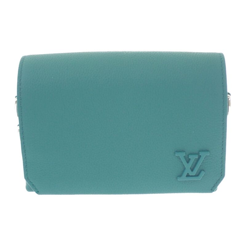 Louis Vuitton Fastline Wearable Wallet M82367 Shoulder Bag Calf Evergreen Men's