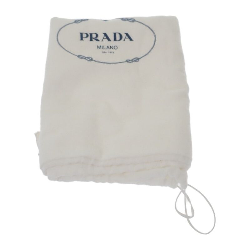 Prada Mariner Small Bucket Bag 1be082 Shoulder Bag Nylon Black Ladies Logo