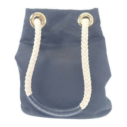 Prada Mariner Small Bucket Bag 1be082 Shoulder Bag Nylon Black Ladies Logo