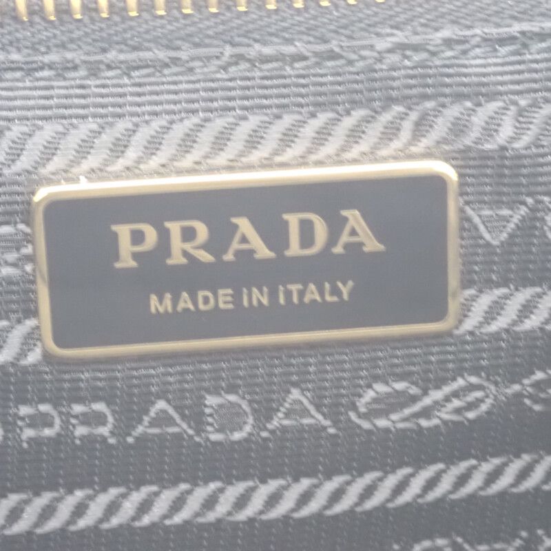 Prada Mariner Small Bucket Bag 1be082 Shoulder Bag Nylon Black Ladies Logo