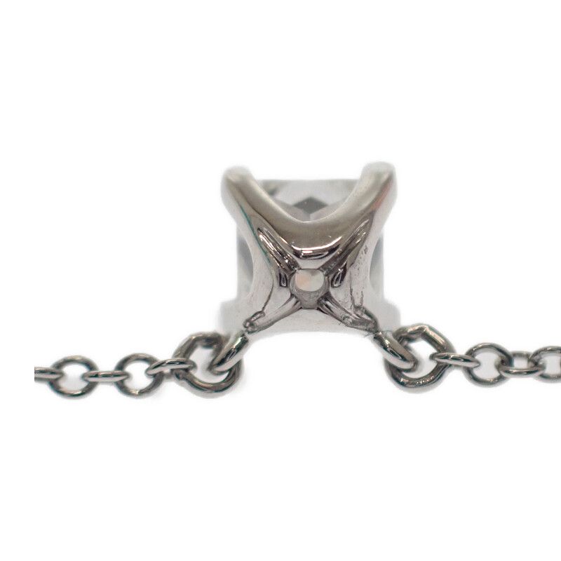 Tiffany & Co Tiffany & Co Square Pendant Necklace Pt950 Platinum Diamond Ladies