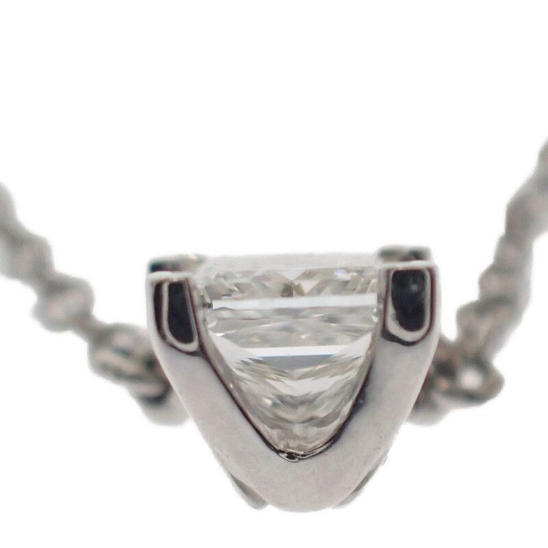 Tiffany & Co Tiffany & Co Square Pendant Necklace Pt950 Platinum Diamond Ladies