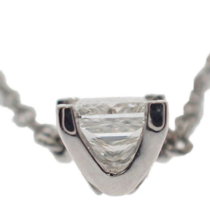 Tiffany & Co Tiffany & Co Square Pendant Necklace Pt950 Platinum Diamond Ladies