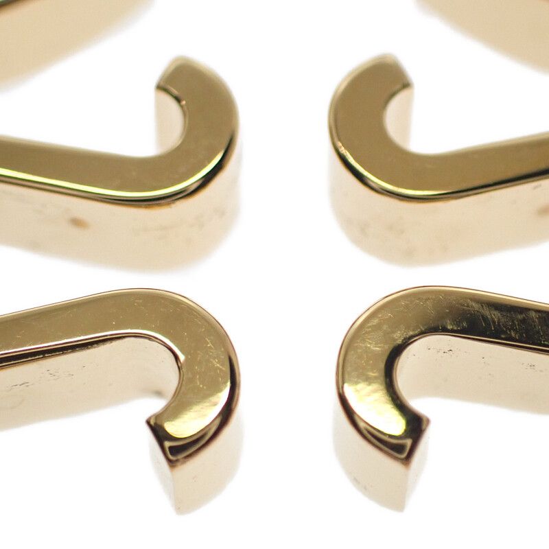 Loewe Anagram Key Ring 111.25.203 Key Holder Metal Gold Ladies Gift [grade A