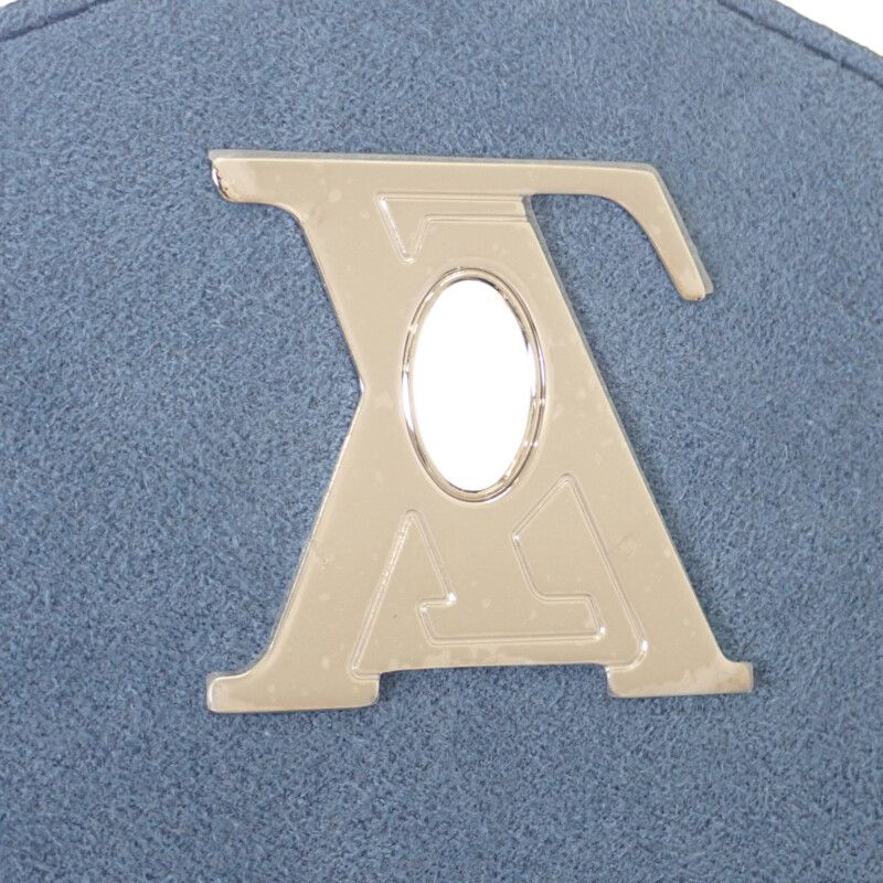 Louis Vuitton My Lock Me M51415 2WAY Bag Taurillon Clemence Blue Ivory Silver