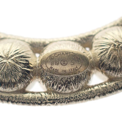 Chanel Logo Crystal Ab1368 Brooch Metal Gold B19S Ladies Gift [grade A