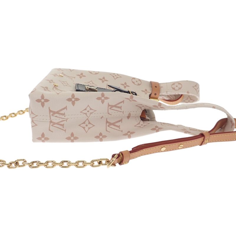 Louis Vuitton Atlantis BB M24408 2way Bag Shoulder Hand Monogram Canvas Ivory