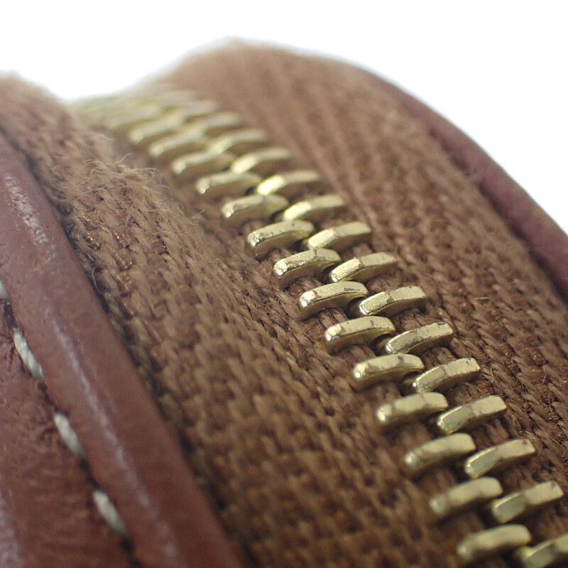 Celine Chain Clutch Cuil Triomphe Small 10e382egk.14ml Shoulder Bag PVC Brown