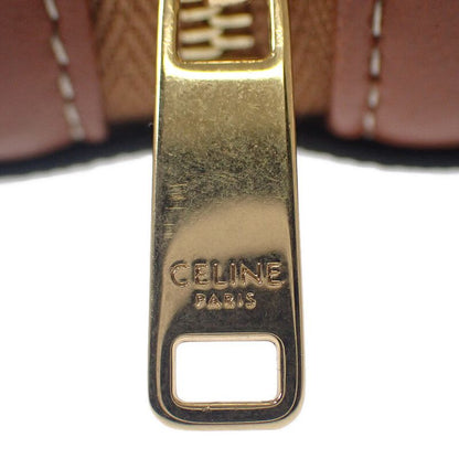 Celine Chain Clutch Cuil Triomphe Small 10e382egk.14ml Shoulder Bag PVC Brown