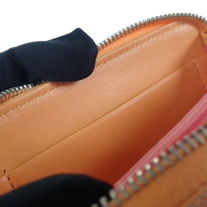 Chanel Zip Coin Purse Ap3716_b14928_ns838 Bifold Wallet Caviar Skin Calf Orange