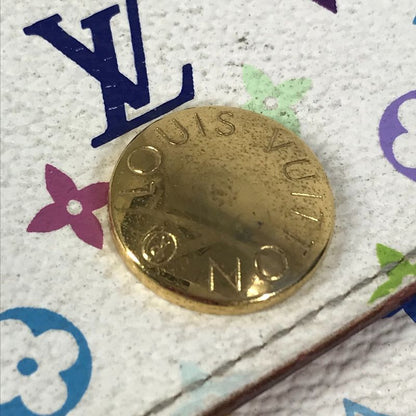 Louis Vuitton Portefeuille Sarah Rich M93744 Monogram Multicolor Canvas Bronze