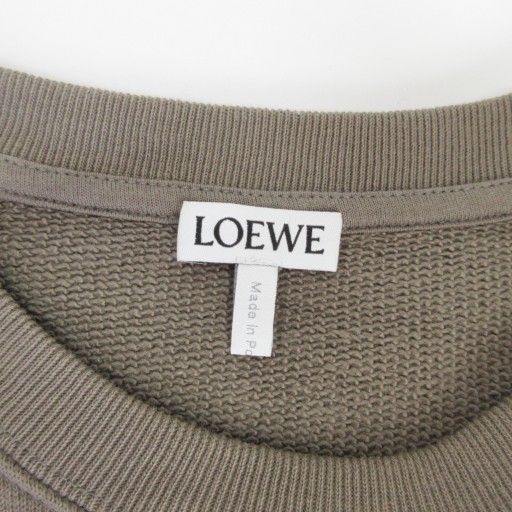 Loewe Anagram Photo Copy Sweatshirt Logo Print Crew Neck H526y24x11 XS Brown