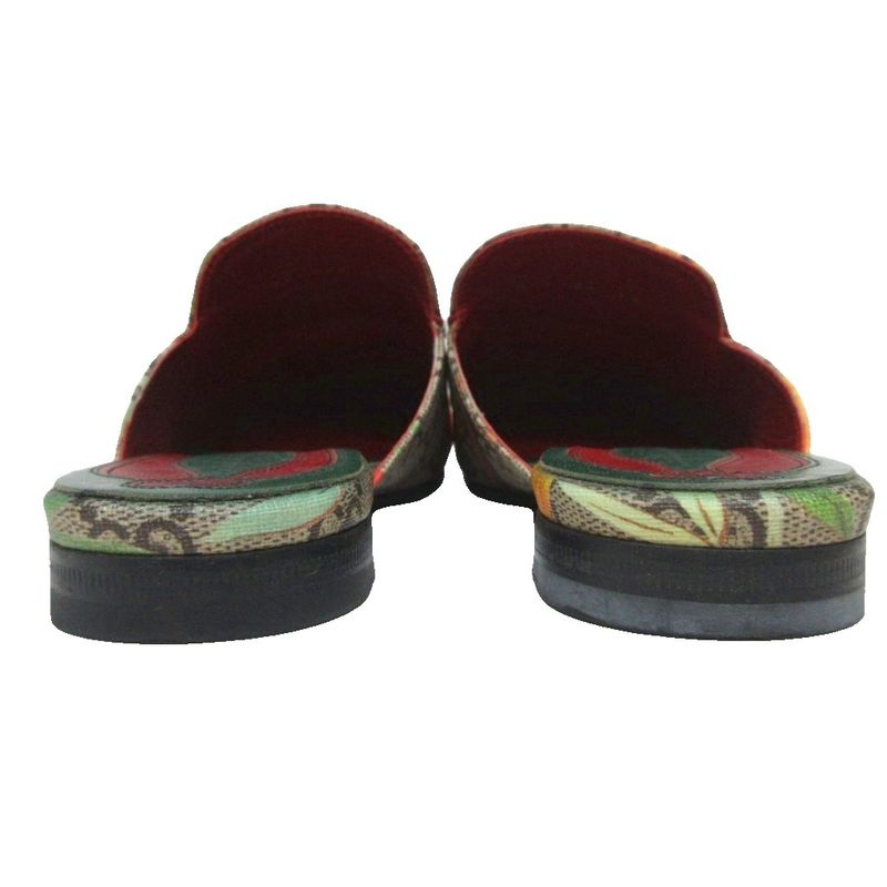 Gucci Horsebit GG Supreme Slipper 427363 GG Supreme Horsebit Mule Slipper