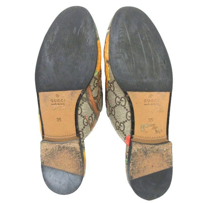 Gucci Horsebit GG Supreme Slipper 427363 GG Supreme Horsebit Mule Slipper
