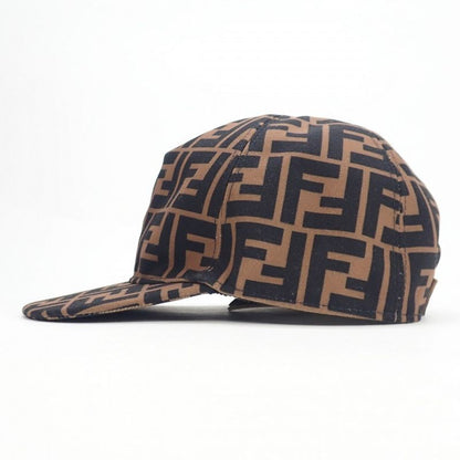 Fendi Baseball Zucca Pattern Jup004_aapv Cap Polyester Cotton Brown Kids [S Rank