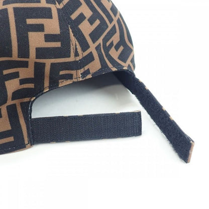 Fendi Baseball Zucca Pattern Jup004_aapv Cap Polyester Cotton Brown Kids [S Rank
