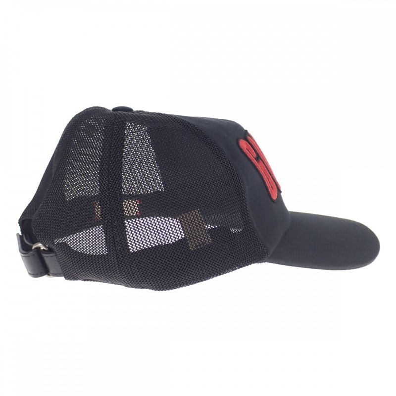 Gucci Baseball With Patches 701324 4haoy 1060 Cap Cotton Black Men's Women's