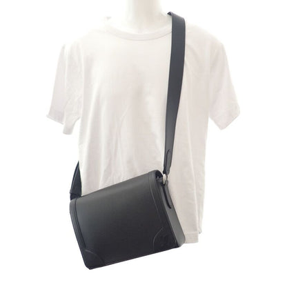 Louis Vuitton New Flap M30807 Shoulder Bag Messenger Bag Taiga Noir Black Men