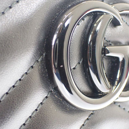 Gucci GG Marmont Small Shoulder Bag 447632 Dtdhv 1000 Chain Shoulder Leather