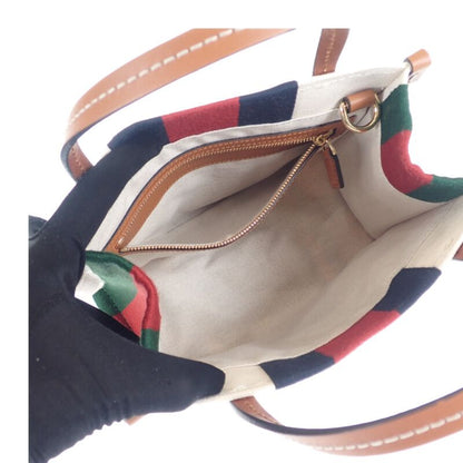 Gucci Interlocking G Mini Tote Bag 727735 2WAY Bag Shoulder Bag Canvas Leather