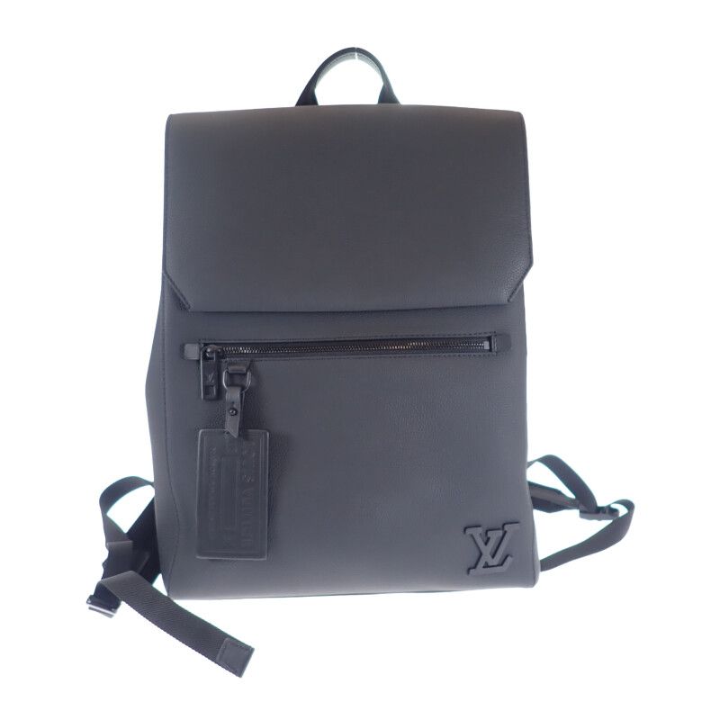 Louis Vuitton Fastline Rucksack LV Aerogram M21367 Backpack Calf Black Men