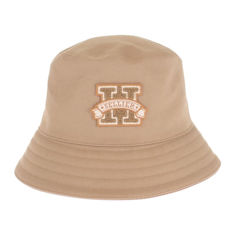 Hermes Harper H Serie Bucket H232031n_d158 Hat Cotton Beige Ladies [grade A