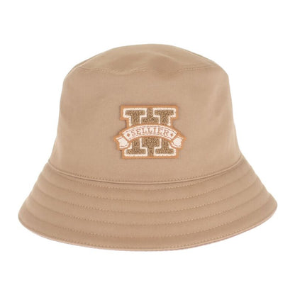 Hermes Harper H Serie Bucket H232031n_d158 Hat Cotton Beige Ladies [grade A