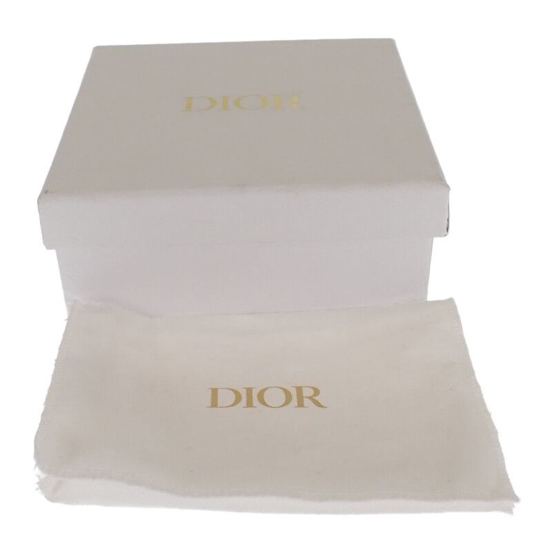 Christian DIOR Saddle Compact Wallet S5653cceh Trifold Wallet Goatskin Lavender