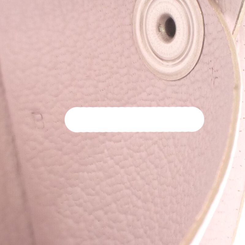 Hermes Calvi Coin Case Chevre Misol Mauve Pale Silver Hardware Purple Men's