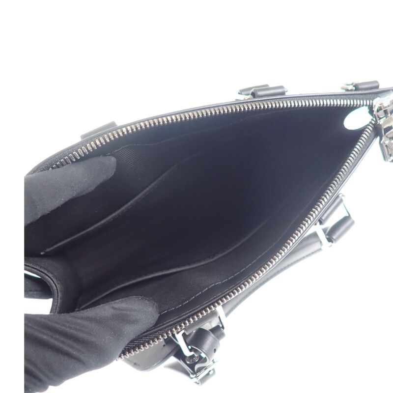 Louis Vuitton Sac Pla Cross M46098 2WAY Bag Monogram Eclipse Black Men Business