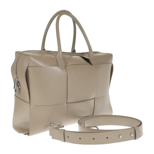 Bottega Veneta The Arco 620633 2-way Bag Handbag Calf Taupe Ladies Gift [AB