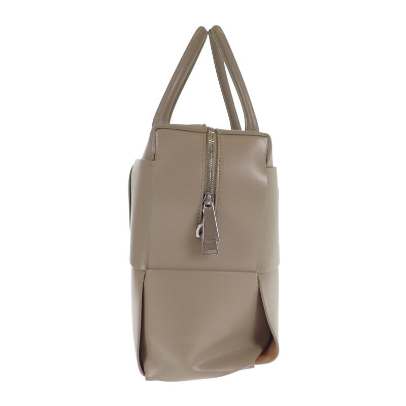 Bottega Veneta The Arco 620633 2-way Bag Handbag Calf Taupe Ladies Gift [AB