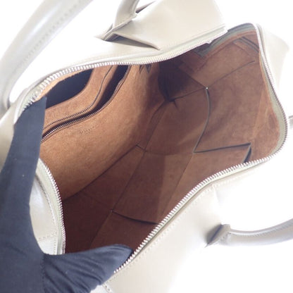 Bottega Veneta The Arco 620633 2-way Bag Handbag Calf Taupe Ladies Gift [AB