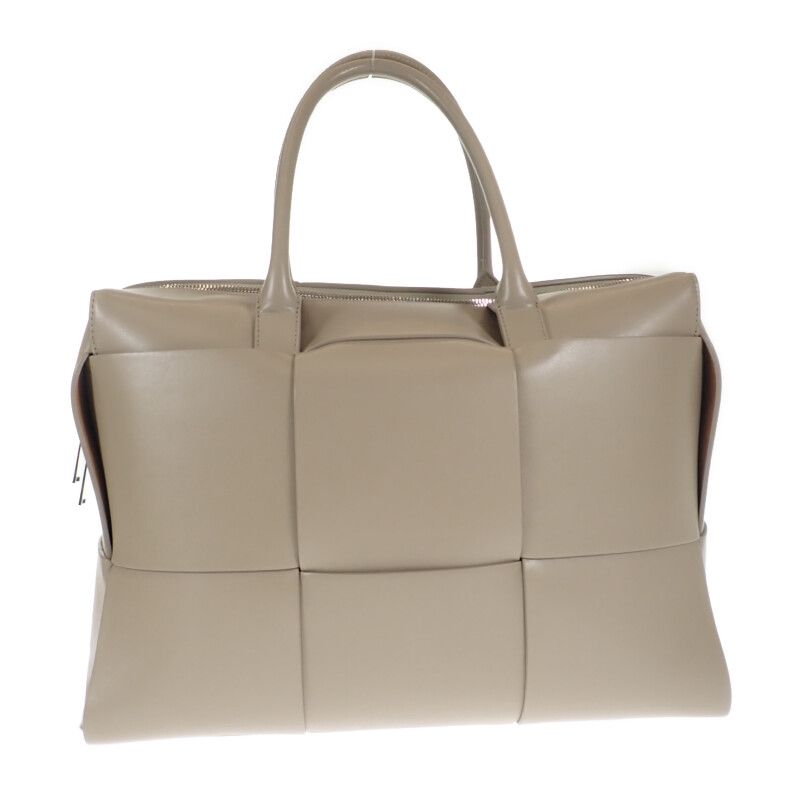 Bottega Veneta The Arco 620633 2-way Bag Handbag Calf Taupe Ladies Gift [AB