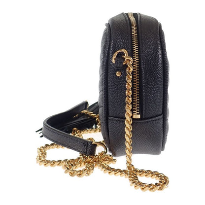 Saint Laurent Roux Mini Shoulder 612579_1gf01 Shoulder Bag Calf Black Ladies [AB