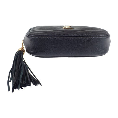 Saint Laurent Roux Mini Shoulder 612579_1gf01 Shoulder Bag Calf Black Ladies [AB