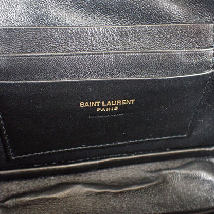 Saint Laurent Roux Mini Shoulder 612579_1gf01 Shoulder Bag Calf Black Ladies [AB