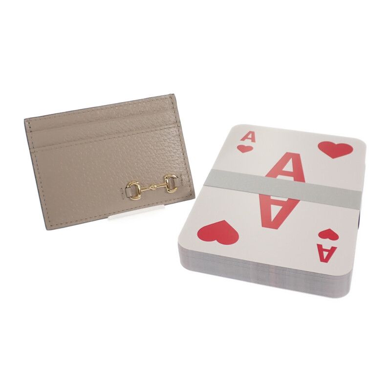 Gucci Card Case And Playing Card Set With Horsebit 700469 Miscellaneous Goods