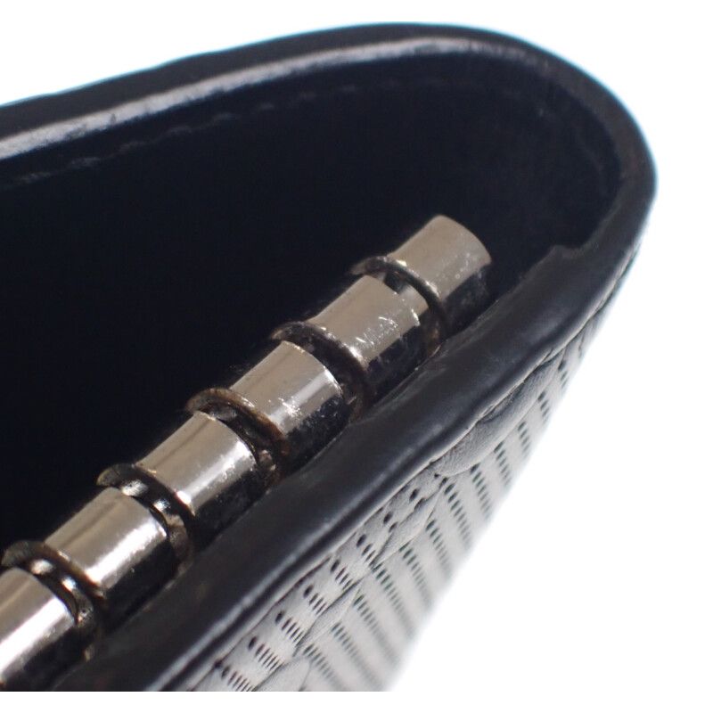 Gucci GG Embossed 6-stack 625565_1w3an_1000 Key Case Leather Black Silver