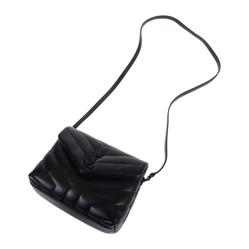 Saint Laurent Lou Toy Bag 630951_dv708_1000 Shoulder Bag Calf Black Women
