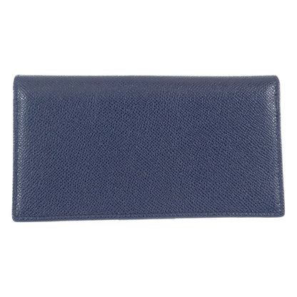 Bvlgari MAN 283811 Bifold Wallet Calf Navy Men's Iseya