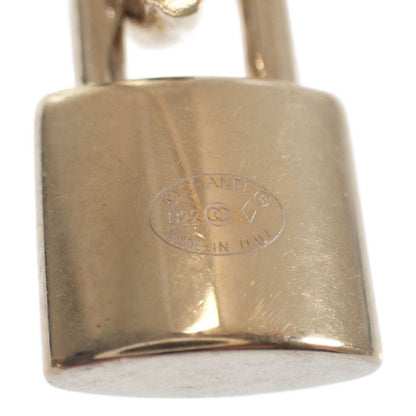 Chanel Cadenna Padlock Ab5936 Earrings Metal Gold Ladies [AB Rank]