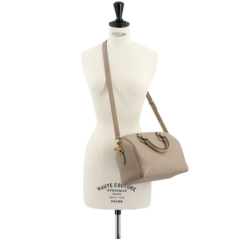 Louis Vuitton Monogram Empreinte Speedy Bandouliere 25 Hand Shoulder Bag